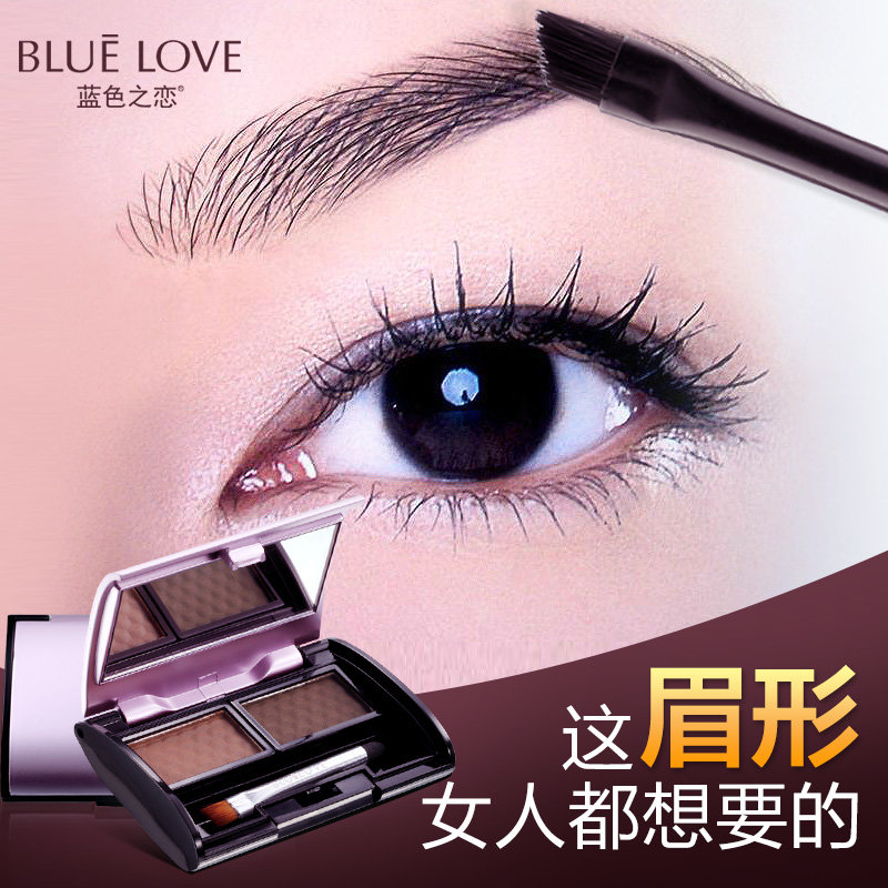 立体之恋眉笔魅惑眉粉短发深棕色系蓝色a立体色泽女生泰迪卷图片