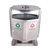 和畅户外垃圾桶分类环保垃圾桶GPX-234室外垃圾箱小区垃圾筒公用可回收果皮桶(GPX-234不锈钢)第2张高清大图