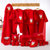 班杰威尔纯棉婴儿衣服新生儿礼盒套装秋冬装红色初生刚出生满月礼宝宝用品(0-6个月 加厚红兜猪C)第3张高清大图