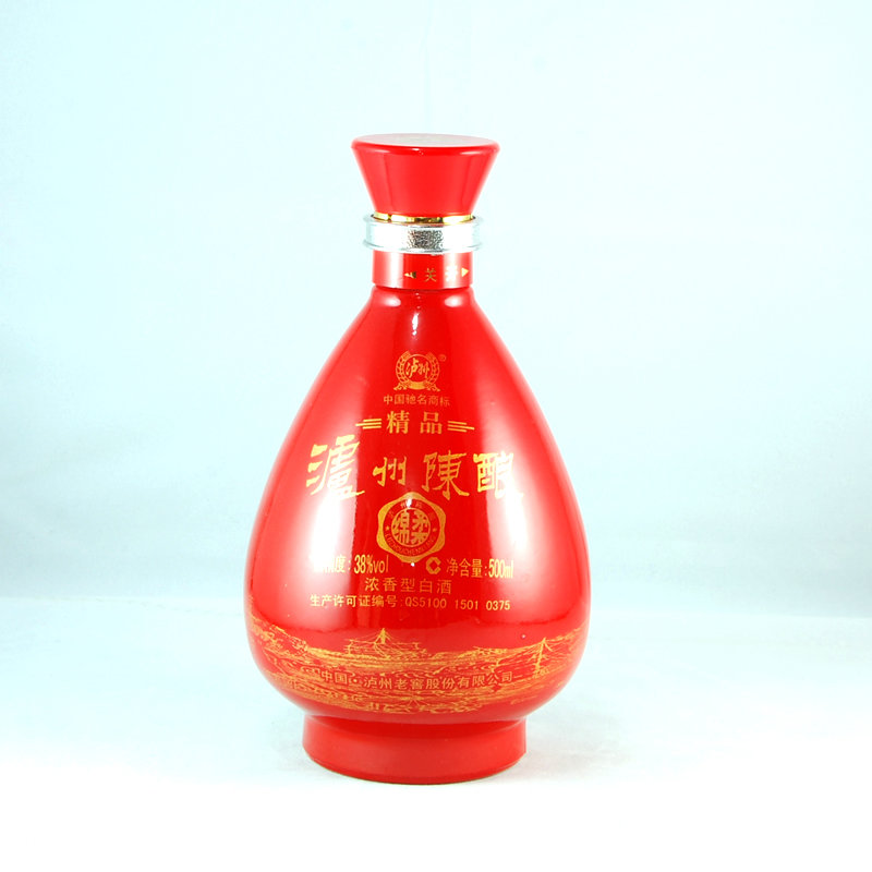 泸州老窖泸州陈酿绵柔浓香型500ml38度精品瓶