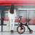 奢越【普通型】小型折叠式电动自行车成人男女代步电瓶车锂电代驾滑板车(黑色双排)第3张高清大图