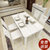 古宜 G502小户型长方形现代简约时尚餐桌椅组合白色烤漆餐厅大理石实木餐桌子饭桌(1.3*0.8一桌4椅(流水线条椅))第5张高清大图