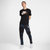 nike耐克2019夏季新款短袖男子运动休闲T恤(AR5066-010 XL)第3张高清大图