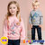 JELISPOON吉哩熊冬季新款男童女童T恤霸气恐龙加绒卫衣(140 淡粉色)第5张高清大图