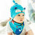 春秋季新生儿帽子胎帽婴儿帽子0-3-6-12个月小孩男女童宝宝棉帽冬(黄色)第2张高清大图