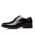 牧惠森2016英伦布洛克鞋雕花男士皮鞋商务男式男鞋8888(黑色 41)第4张高清大图
