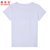 NEW BOLUNE/新百伦短袖女2021夏季新款T恤圆领宽松运动上衣女(白色 XXL)第2张高清大图