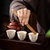 茶夹子茶杯茶叶功夫茶具配件夹子镊子茶道泡茶工具高端竹制不锈钢(竹夹款式01)第2张高清大图