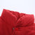 贝壳元素宝宝贴布马甲 冬装韩新款男童童装儿童加厚高领棉背心wt6708(120 红色)第2张高清大图