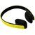 冲击波（shockwave）无线蓝牙耳机 SHB-921BH 头戴式立体声耳机 黄色第2张高清大图