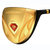 DUNLOP DP2男士高尔夫球杆 尊贵黄金版高尔夫套杆 银色球杆搭配仿鳄鱼皮球包(金色)第2张高清大图