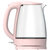 美的（Midea）电水壶玻璃电热水壶烧水壶家用热水壶玻璃壶身1.7L容量MK-GJ1735(粉色)第3张高清大图