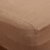 梦佳纯棉磨毛超柔防滑床笠 席梦思床垫保护套 1.4米床(咖啡)第3张高清大图
