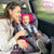 安宝宝座椅0-4岁汽车用儿童车载便携式可躺婴儿提篮式360旋转(热情粉)第4张高清大图