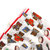 MOSCHINO/莫斯奇诺 女士 白色 小熊乐器图案款围巾第3张高清大图