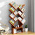 PADEN 创意多层树形书架 小置物架 简易书柜 书房客厅书架收纳架  创意咖啡厅装饰架(中号暖白色+黑 72*21.5*121cm)第4张高清大图