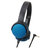 Audio Technica/铁三角 ATH-AR1iS 头戴式线控耳麦通用音乐耳机(蓝)第5张高清大图
