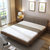 美天乐 床 北欧床 1.5米1.8米实木床 软靠单双人床 卧室家具(1.8*2米胡桃色 床)第3张高清大图