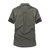夏装新款战地吉普AFS JEEP纯棉尖领短袖衬衫 661男士工装半袖衬衣(浅军绿 M)第5张高清大图