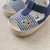 davebella戴维贝拉2018夏季新款宝宝婴儿鞋 软底步前鞋DB6986(125 藏青色)第4张高清大图