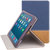 优加(uka) 苹果iPad mini2/3/1 畅系列 保护套/壳 轻薄防摔支架 智能休眠皮套 牛仔蓝第3张高清大图