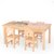 永岩钢木 幼儿园 儿童实木课桌  YY-0062(暖黄色（可指定） 默认)第5张高清大图