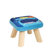 缘诺亿 蘑菇创意换鞋凳儿童矮凳四脚方凳可拆洗家居凳实木卡通凳ht-005#(素色 24小时内发货)第2张高清大图