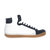 阿玛尼男式休闲鞋 Armani jeans/AJ系列男鞋 男士时尚牛皮休闲鞋81501(黑色 8)第2张高清大图