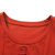 FORTEI富铤 短袖男士夏季圆领个性棉质半袖衫(桔色 190)第3张高清大图