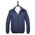 NOWISING2014冬季新款商务保暖休闲时尚立领棉衣加绒款外套LG5025(深蓝色 XXL)第2张高清大图