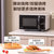 美的（Midea）微波炉蒸烤箱一体家用小型全自动光波智能平板式 M3-L205C(黑色 默认版本)第5张高清大图