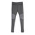 鸭鸭2018新款运动裤紧身塑形透气吸汗弹性瑜伽跑步裤JSK97405(浅灰色 165)第4张高清大图