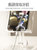 手机桌面支架ipad支架平板电脑pro透明2021新款折叠升降便携学习亚克力网红直播支撑架网课懒人拍摄固定床上(透明+克莱茵蓝)第3张高清大图