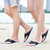 夏季新款室外沙滩韩版潮流时尚EVA夹脚凉拖鞋人字拖男(白色 39)第8张高清大图