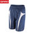 spiro运动短裤男女跑步速干夏季透气型健身五分裤男女款S184X(深蓝/白 XS)第2张高清大图