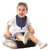 英国zazababy汽车用儿童安全座垫 4-12岁宝宝车载坐垫(斑马纹)第2张高清大图
