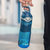 泰福高便携tritan运动水杯子男女健身大容量夏季户外防漏塑料水壶500ML /700ML(蜜桃粉)第2张高清大图