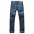 莱斯玛特 牛仔短裤+牛仔长裤套餐(LW13314牛仔裤蓝色 30)第2张高清大图
