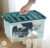 学生宿舍手提收纳箱复古塑料储物盒整理零食箱子卡通盒子小号手提式JMQ-677第5张高清大图