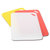 西派珂/CMCPACK 方形圆角塑料菜板侧把手多彩PE砧板定制面板(黄色 规格400*300*13)第4张高清大图