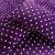 肖肖家居 加厚保暖法莱绒床上用品四件套(波点紫 1.5m)第4张高清大图