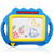 儿童画画板磁性写字板笔 彩色小孩幼儿磁力宝宝涂鸦板 1-3岁2玩具(蓝色（彩色）)第5张高清大图