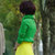 亲衣倾诚 2017秋冬新款堆堆领长袖绿色打底针织衫 韩版保暖毛衣女 C6102(绿色 S)第3张高清大图