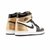 Nike耐克 Air Jordan 1 OG NRG Gold Toe AJ1 乔1黑金脚趾篮球鞋 861428-007(黑金色 46)第4张高清大图