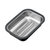 阿萨斯 不锈钢水槽沥水盆盘沥水篮水果蔬菜洗菜篮洗菜盆 水槽配件(37*26CM)第5张高清大图