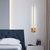 2021新款北欧轻奢卧室全铜LED壁灯现代简约厨房客厅智能开关壁灯灯具(自带LED双色光源)第3张高清大图