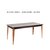 <定制家具>北欧简约轻奢不锈钢电镀餐桌椅(白色)第4张高清大图