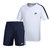 2016夏季新款NIKE耐克运动套装男短袖短裤休闲大码跑步运动服(白色 L)第3张高清大图