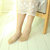 七双装 哈伊费舍 天鹅绒隐形船袜 女硅胶防滑女士儿童亲子袜(七双颜色随机 均码)第5张高清大图
