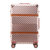 GENVAS/君华仕皮条款万向轮铝框拉杆箱旅行箱登机箱托运箱行李箱(玫瑰金 26寸)第2张高清大图
